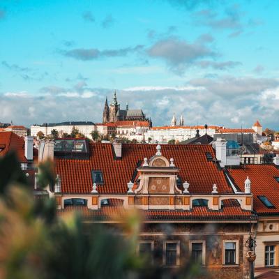 Výhled na Pražský hrad, Terasa u Prince